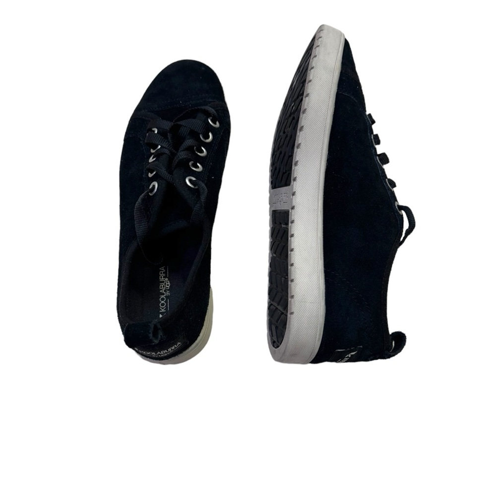 UGG Koolaburra Women's Kellen Black Suede Sneaker 7 - Picture 5 of 8